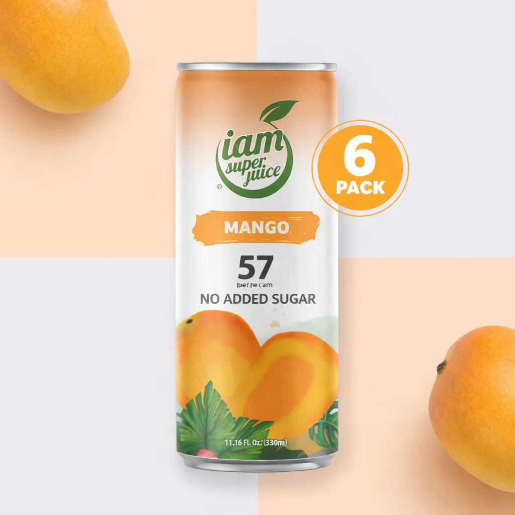 I Am Superjuice Mango 6 limenki x 330 ml
