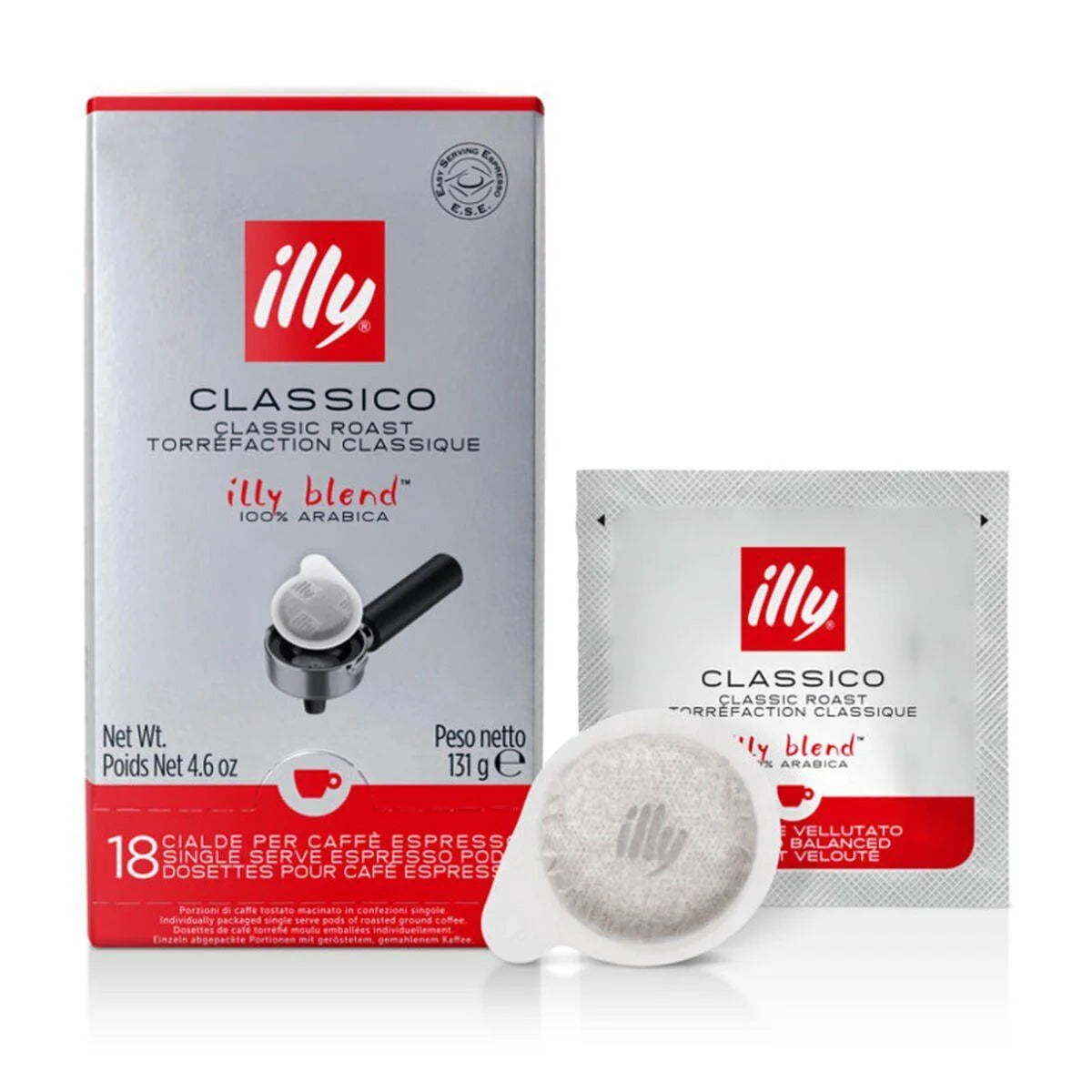 E.S.E. pods Illy Espresso Classico 18 kom