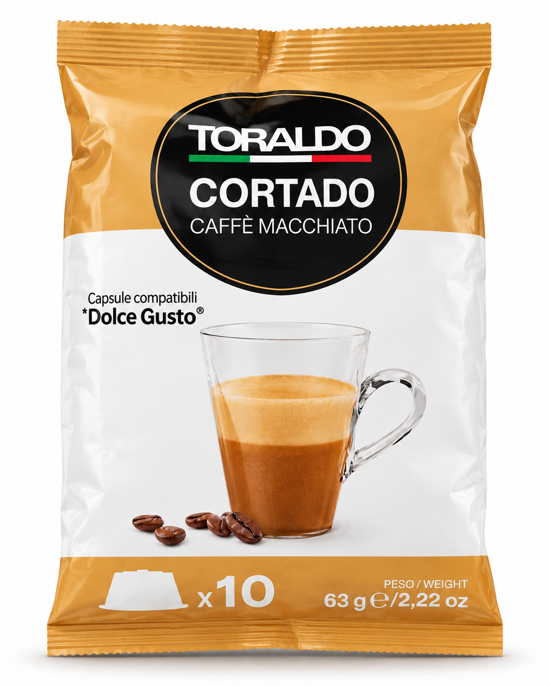 Kapsule Dolce Gusto Caffè Toraldo Cortado 10 kom