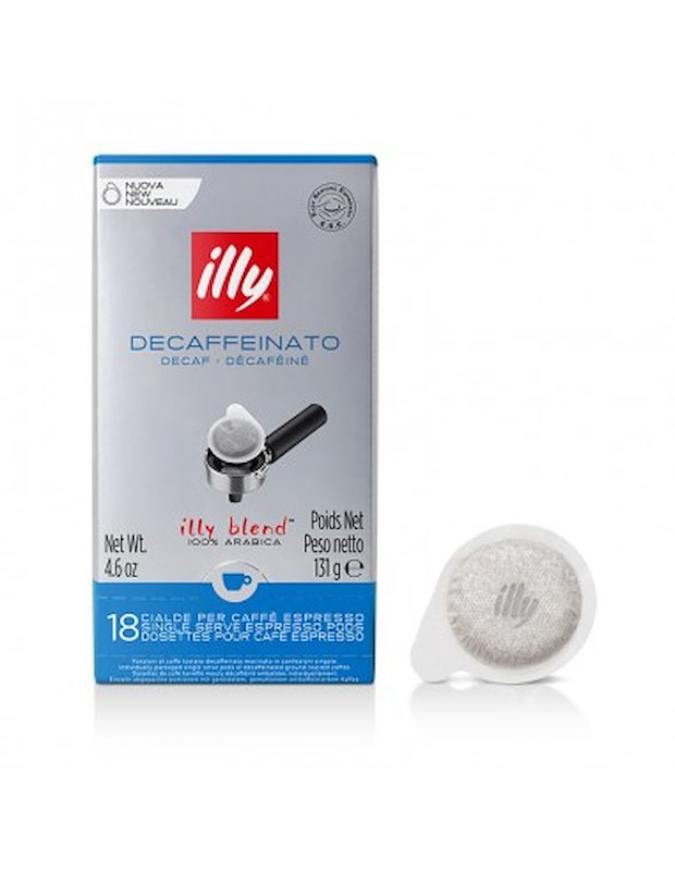 E.S.E pods Illy  Decaffeinated 18 kom bez kofeina