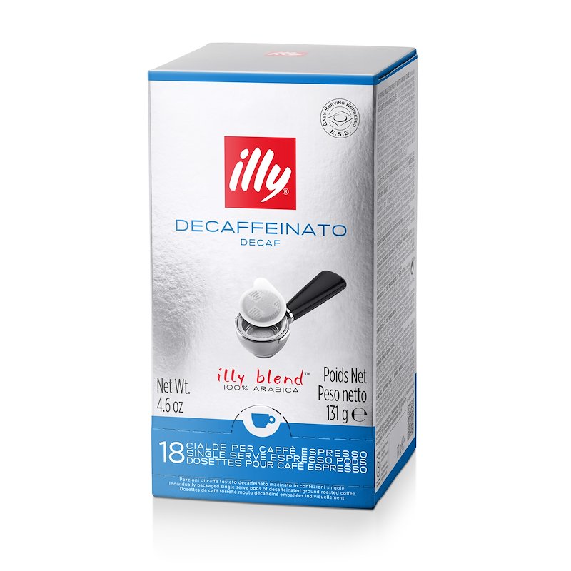 E.S.E pods Illy  Decaffeinated 18 kom bez kofeina