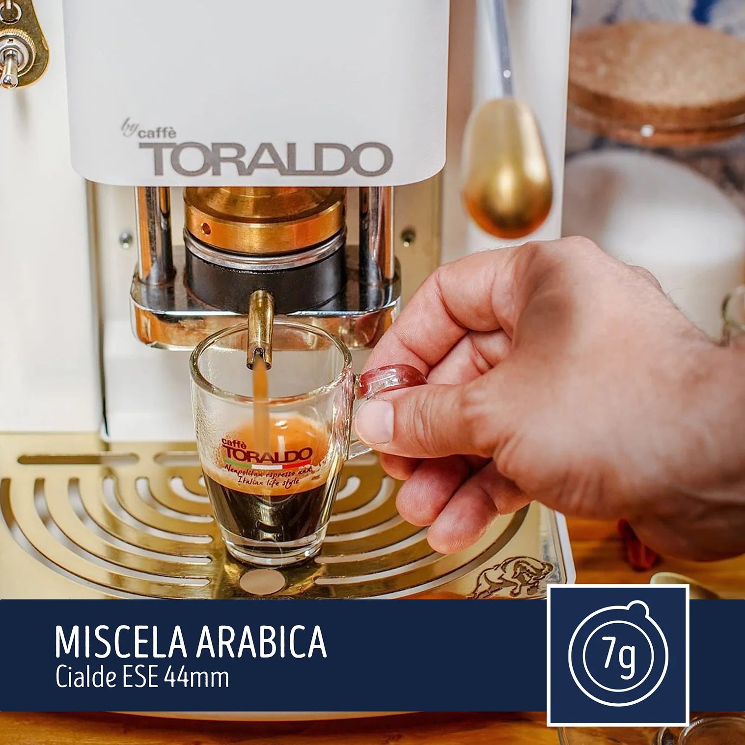 E.S.E pods Caffè Toraldo Classica Arabica 100 kom