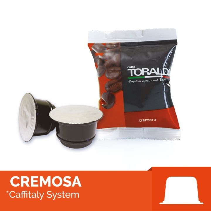 Kapsule za kavu Caffè Toraldo Cremosa Caffitaly 100 kom
