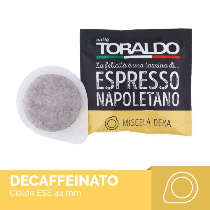 E.S.E pods bez kofeina Caffè Toraldo Deka 50 kom