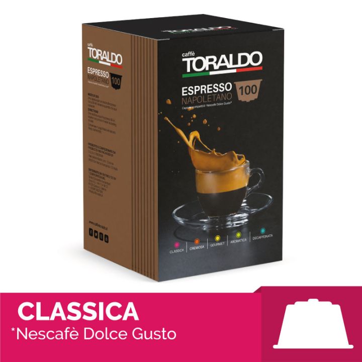 Kapsule za kavu Caffè Toraldo Classica Dolce Gusto 100 kom