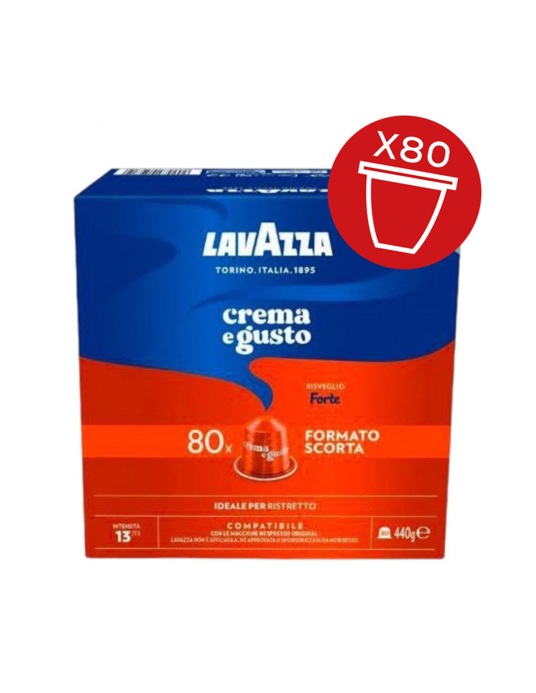 Kapsule za kavu Lavazza Crema e Gusto Forte 80 kom