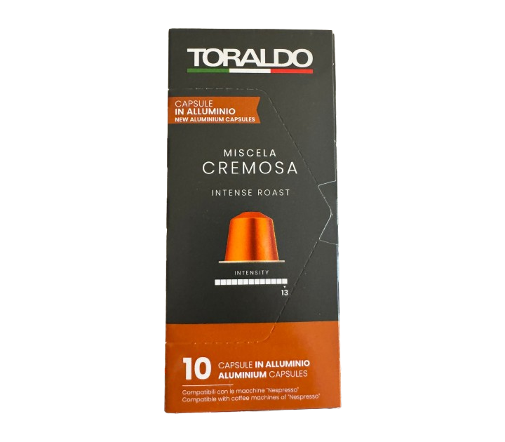 Kapsule za kavu Caffè Toraldo Cremosa Nespresso 10 kom